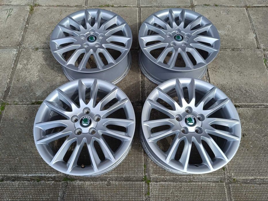 ОРИГИНАЛНИ джанти 17 ' цола 5x112 7J Skoda Octavia / Шкода Октавия АУДИ VW Seat