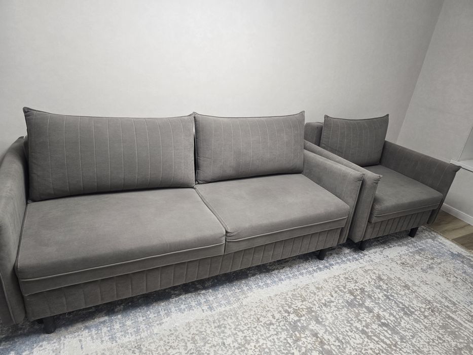 Продается диван +кресло кровать