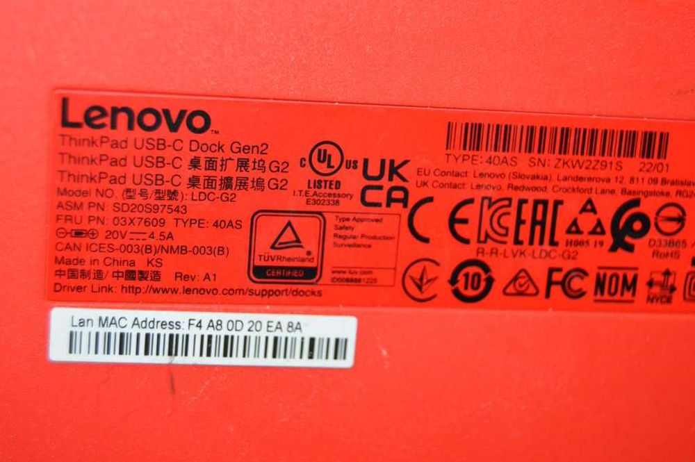 Stații de andocare Docking Lenovo ThinkPad – Modele USB 3.0 40A7, și USB-C 40A9, 40AS, 40AY
