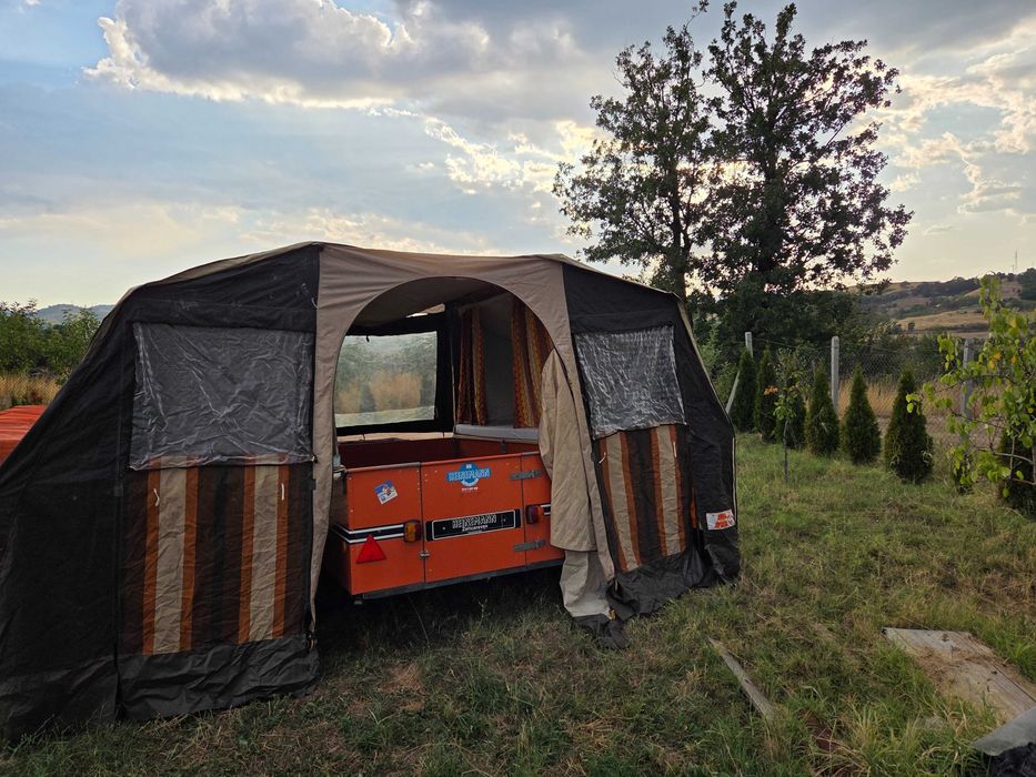 Ремарке Палатка. Внос от Швейцария!