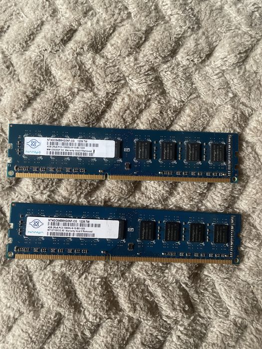 Placute Ram 4X4GB DDR3 1333Hz NANYA