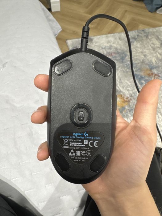 Мышка Лоджитег без гарантии