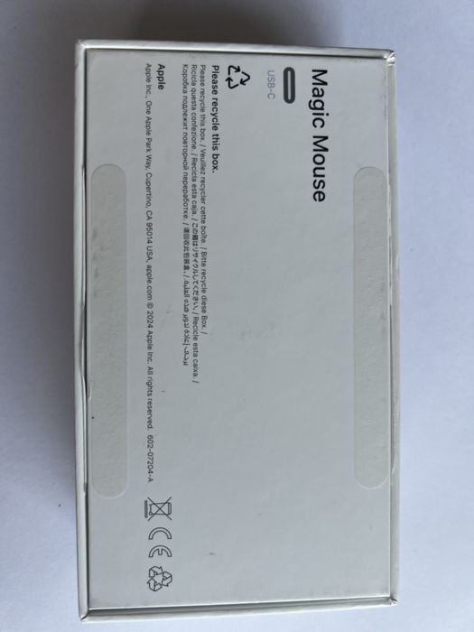 Magic mouse модель А3204 (новая)