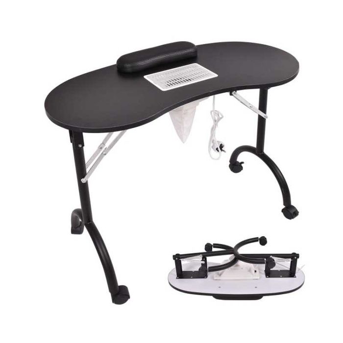 Masa pentru Manichiura cu Aspirator incorporat si geanta - pliabila