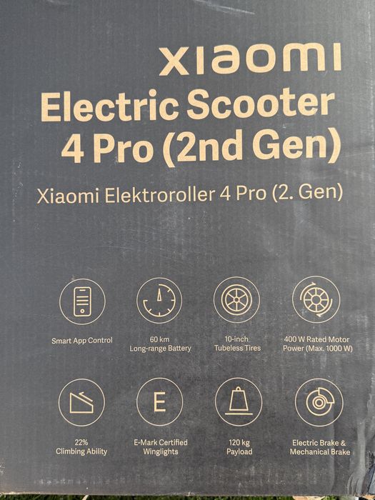 Trotineta Xiaomi Electric Scooter 4 Pro( generatia a 2 a)