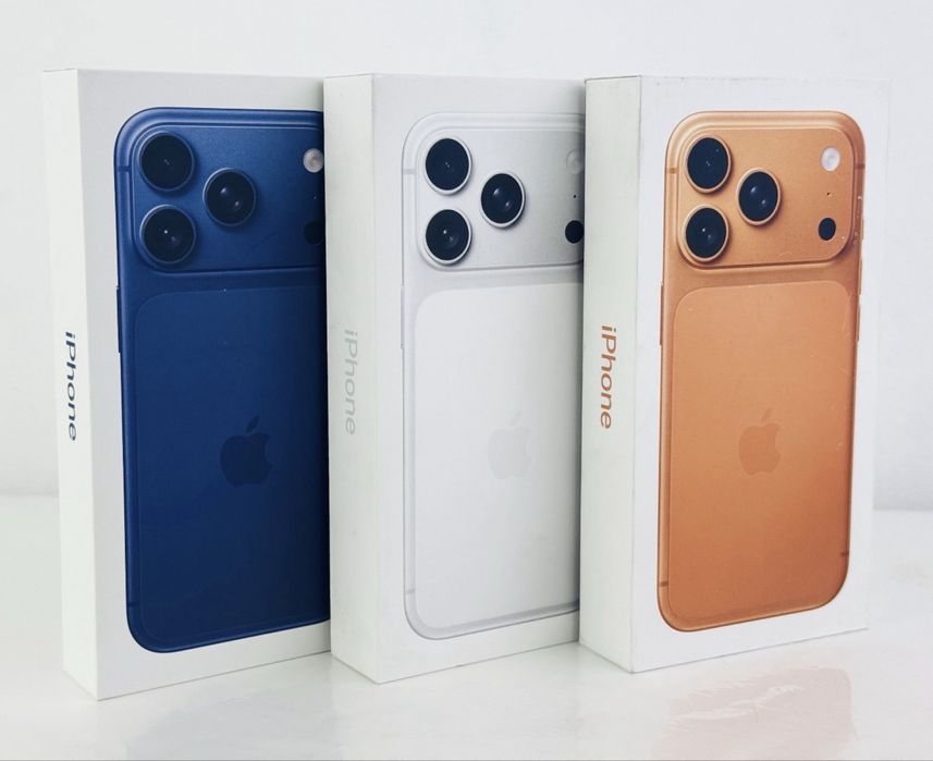 НАЛИЧНИ! Apple iPhone 17 Pro 256GB Cosmic Orange / Deep Blue / Silver