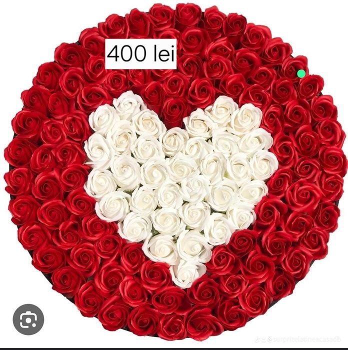 Aranjamente in forma de inima  pentru Valentine s Day