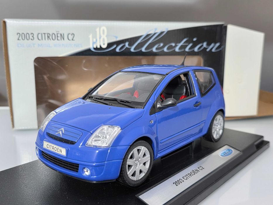 Macheta Auto 1/18 Welly Citroen C2 2003