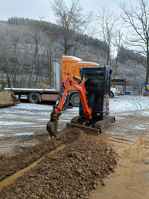 Услуги с мини багер 2 и 2.5т