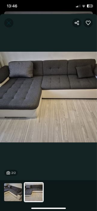 Canapea Magic tip L (se extinde )