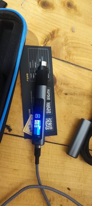 Нов поялник FNIRSI HS-02A – 100W, USB-C, дигитален