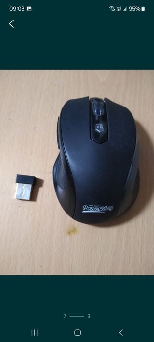 Lampa birou led+mouse wireless