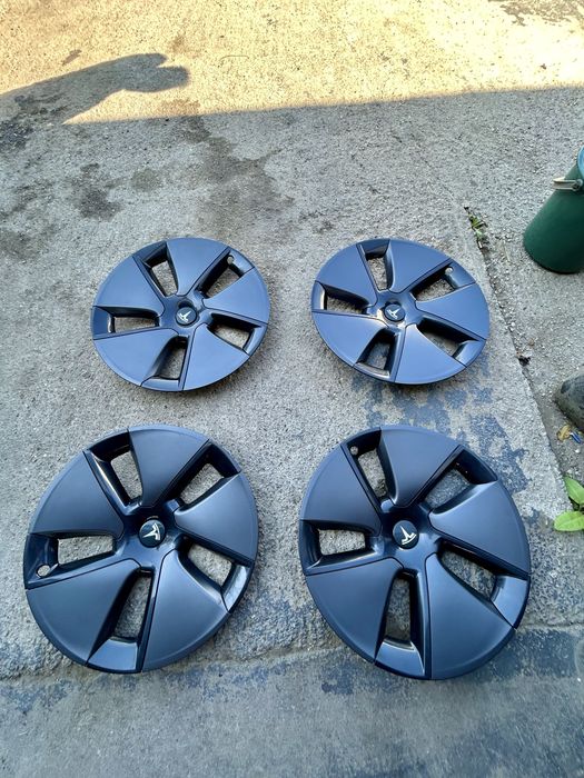 Set Capace Jante Tesla model Aero R18
