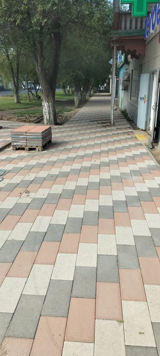 Брушадка, Асфальт жумыстары