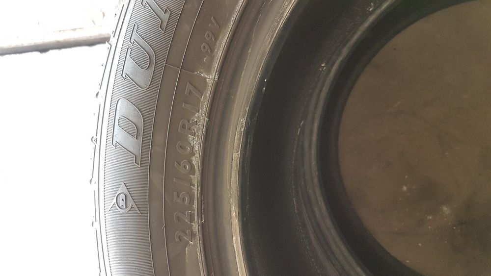 Летни гуми 2 броя DUNLOP 225 60 R17 дот1412