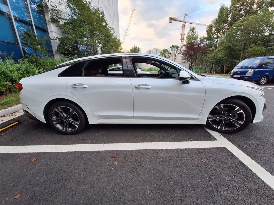 Kia k5 2023 белая