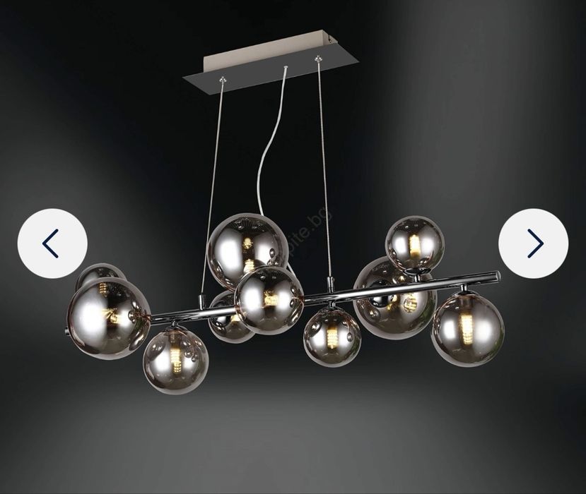 LED полилей на кабел