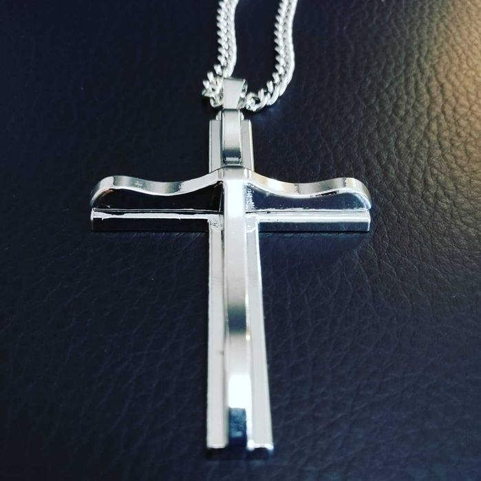 Крест с цепочкой для мужчин