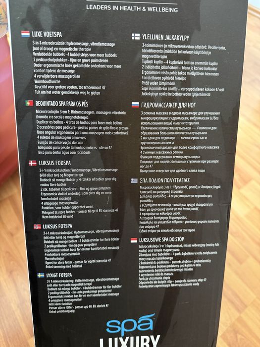 Aparat hidro masaj picioare Homedics foot spa