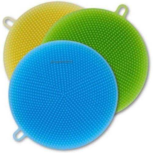 продавам Силиконова четка за измиване на чинии - комплект от 3 броя