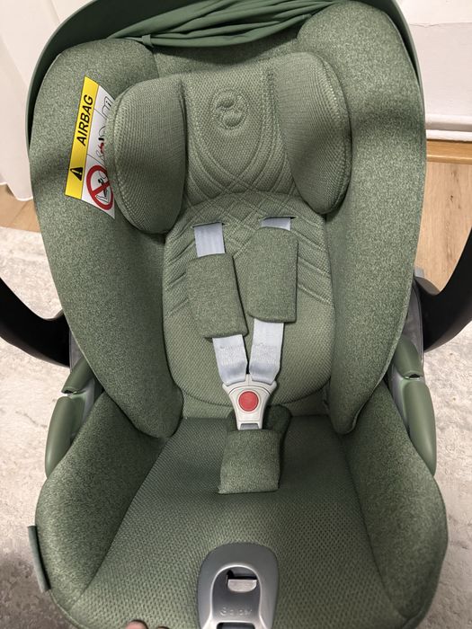 Cybex cloud T I-SIZE plus-leaf green