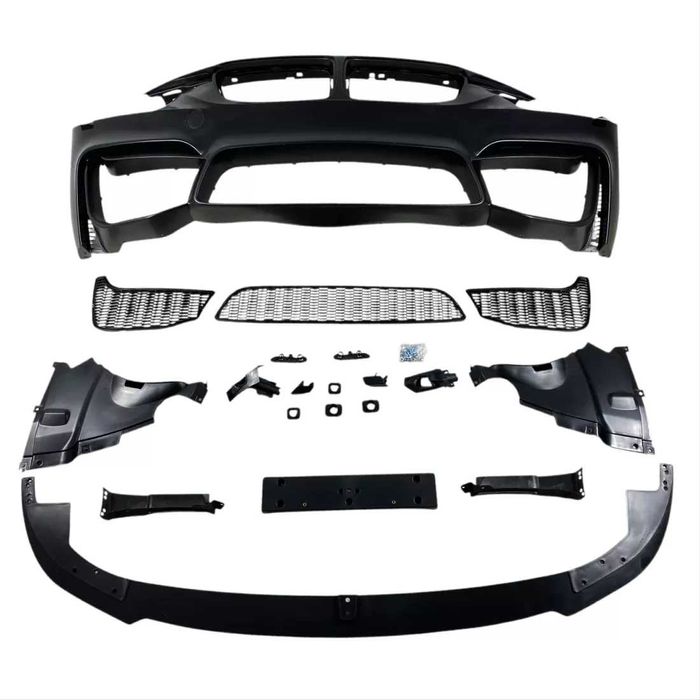 Предна броня BMW F30 (2011+) – M3 дизайн с лип спойлер, bmw f30