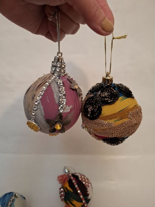 Елочные шары ручной работы