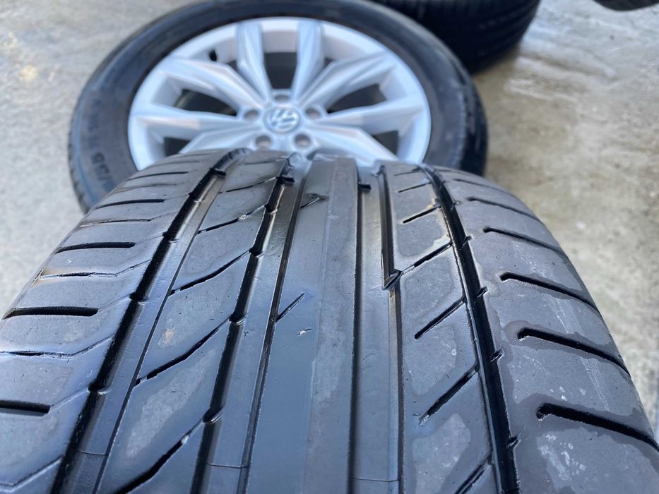 Jante originale VW (Volkswagen) 18 cu anvelope de vara "KINGSTON"