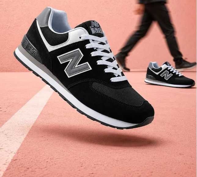 Кроссовки под New Balance 574 Black&White eur40