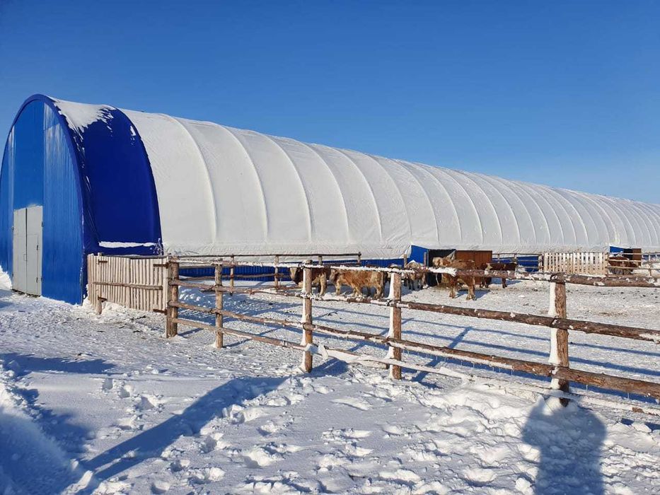 Металлотентовые ангары