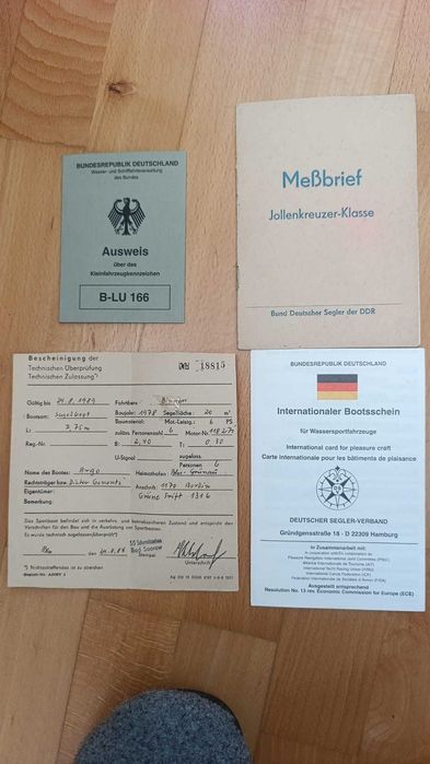 Модел: Jollenkreuzer 7.75 м (Class) , ARGO Махагон + GRP