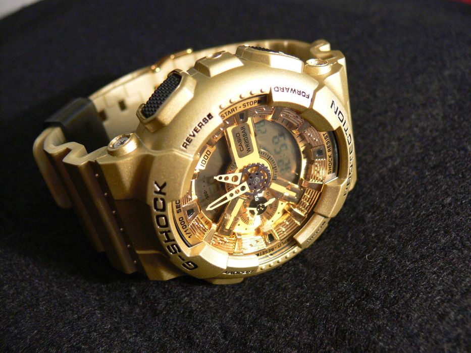 Ceas Sport Casio G-SHOCK GA-110 Gold-AURIU MAT NOU 2025 !! Superb