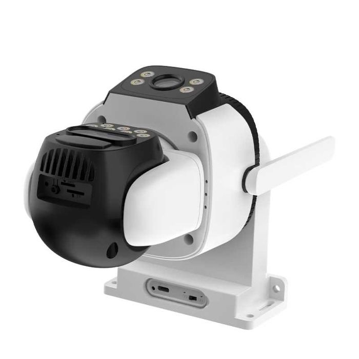 Camera Supraveghere WIFI Dubla cu 3 Lentile 6MP, Zoom 10X