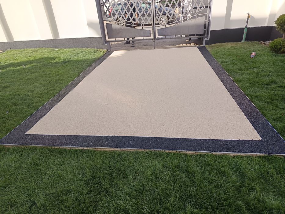 Covor de piatră cu rășină