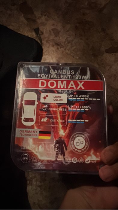 DOMAX H4 галоген фар