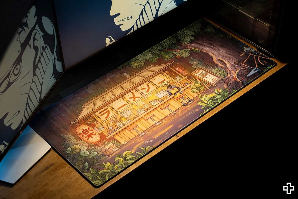Deskmat Mousepad QwertyKey Naruto NOU