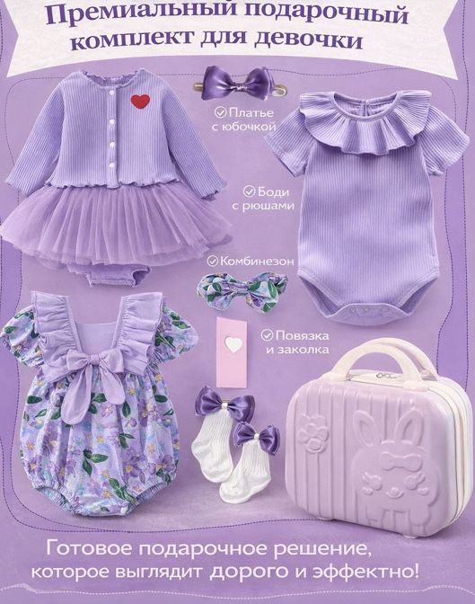 Премиальный подарочный набор для малышки