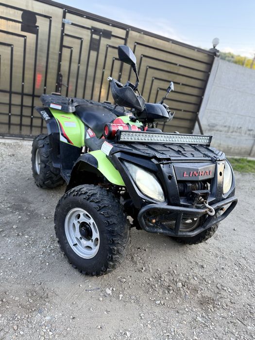 Linhai aniversary 300cc tractiune 4x4 inmatriculat in stare buna an 2008