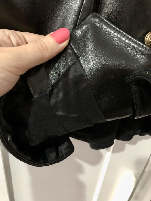 Vesta pentru femei, din piele naturala, marimea M, impecabila