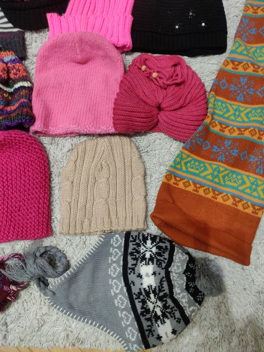 Детски зимни шапки