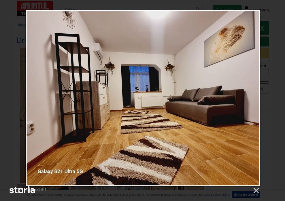 Apartament 1 camera Dristor