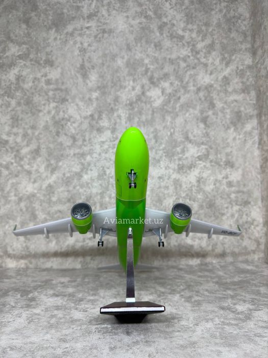 Самолет AIRBUS-A320 Neo S7-Airlines с Led подсветкой отличный подарок