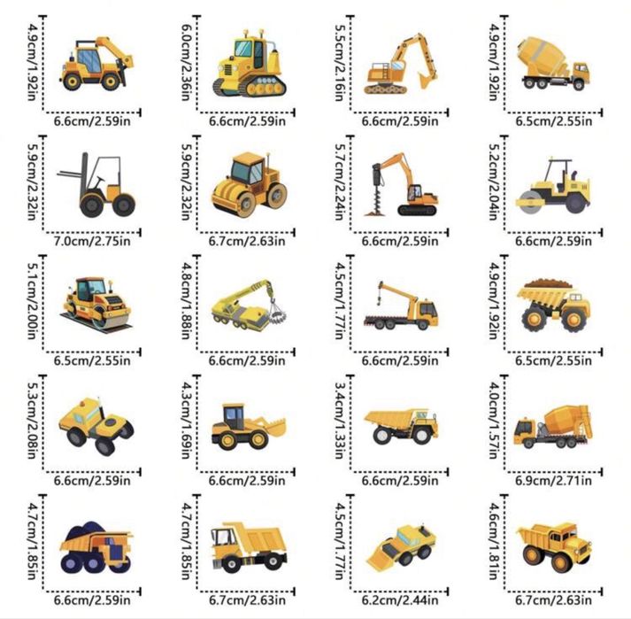 Комплект стикери 50 бр.