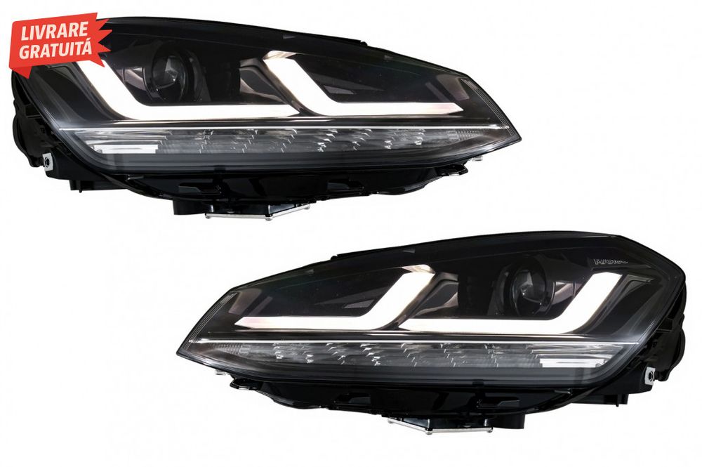 Faruri Osram Full LED VW Golf 7 VII (2012-2017) Black LEDriving