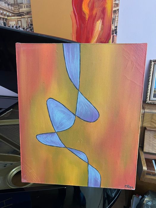 Картина "Квантова стълба" 46/55