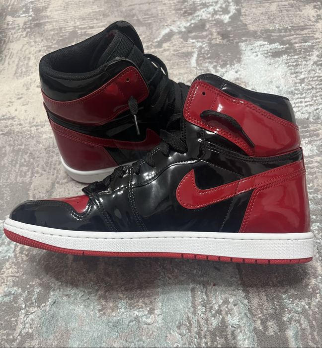 Jordan 1 high patent bred