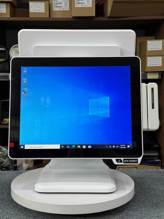 Сенсорный Моноблок 2 экрана на кассу Core I 5/7gen 8/128 SSD