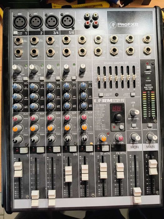 Миксер Маки / Mixer Mackie ProFX8USB