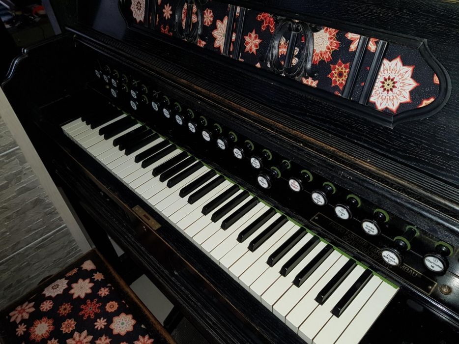 Mannborg Harmonica fabricat 1924 . pianina pian claviatura