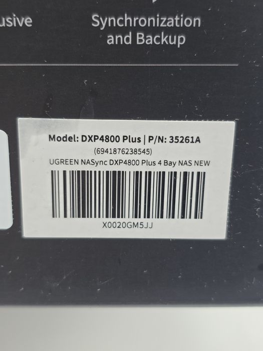 Network Attached Storage UGREEN NASync DXP4800 Plus cu procesor Intel